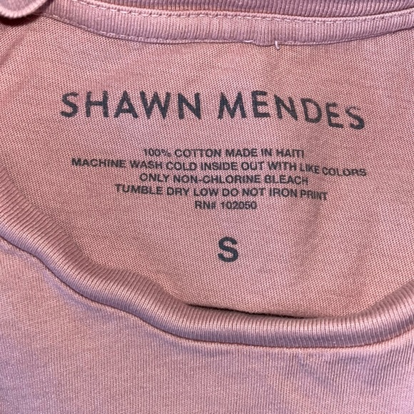 Floral Minimalistic Shawn Mendes Graphic Tee - Picture 5 of 5